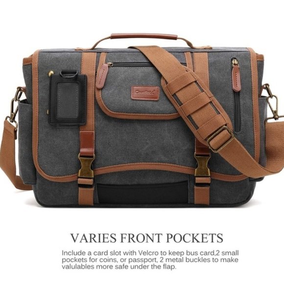 CoolBELL Other - CoolBELL Multi-Functional Business Bag - Gray